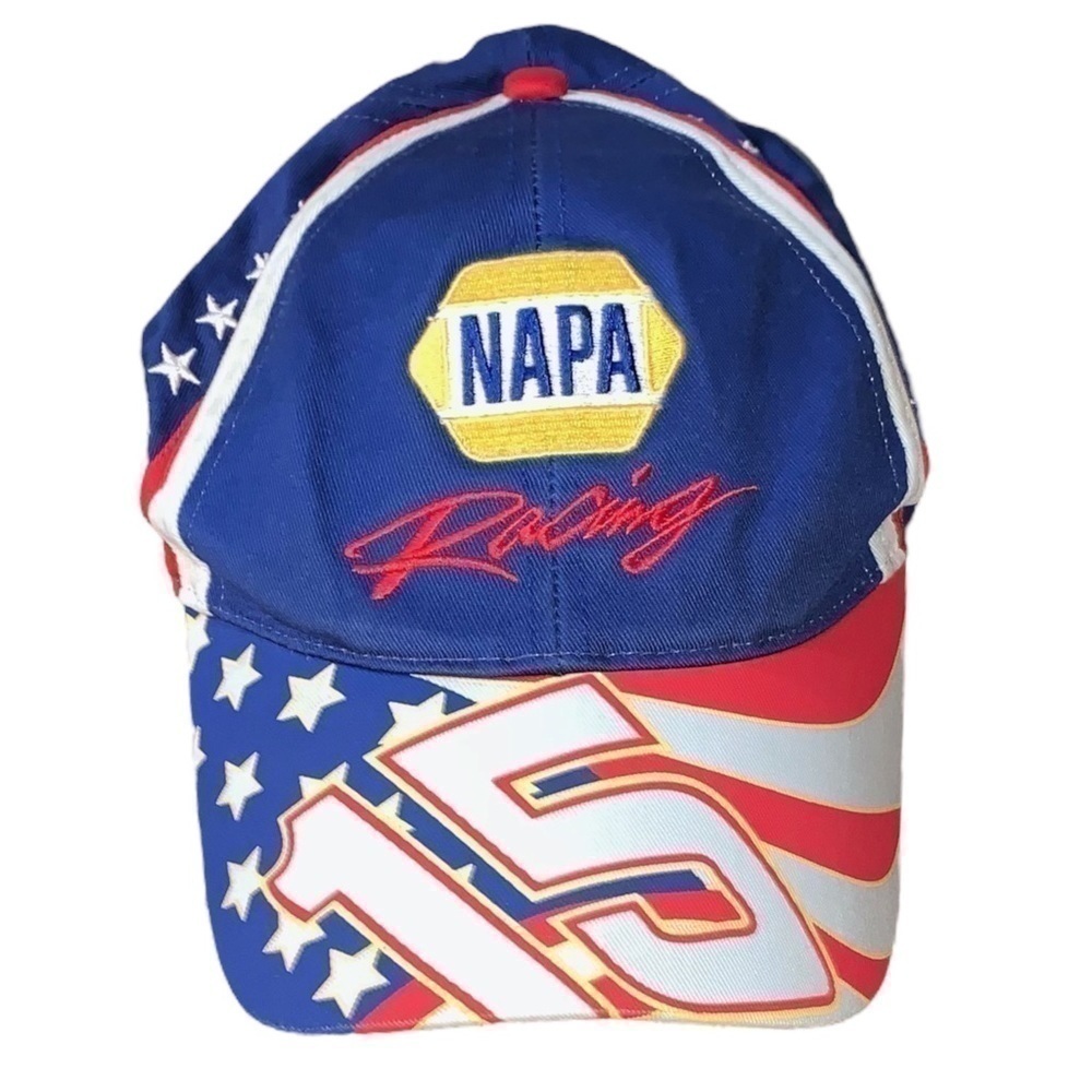 𝅺NAPA Racing #15 Michael Waltrip Vintage Nascar Hat